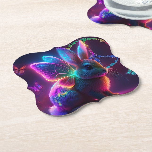 Porta-copo De Papel Peace Bunny (Angular)