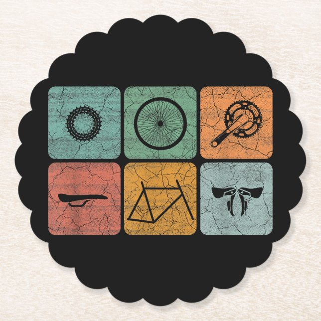 Porta-copo De Papel Peças De Bicicleta De Bicicleta De Bicicleta De Bi (Frente)