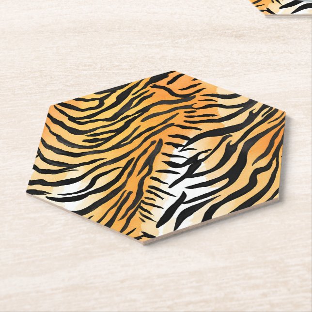 Porta-copo De Papel Peles de tigre com stripteza moderna felina de Imp (Angular)