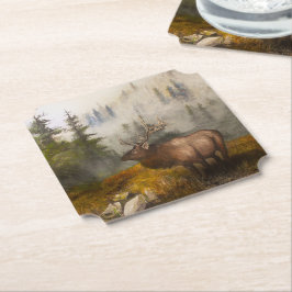 Porta-copo De Papel "Perseverance The Elk"