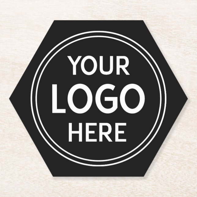 Porta-copo De Papel personalizado, único, elegante & minimalista (Frente)