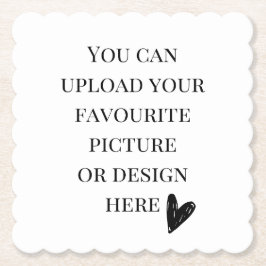 Porta-copo De Papel Personalizar Quadrado Escalonado