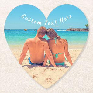 Porta-copo De Papel Personalize sua Porta copos de papel fotográfico c