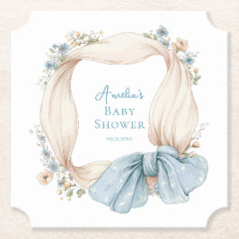 Porta-copo De Papel Pires de Papel Floral Azul Silly Goose
