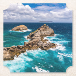 Porta-copo De Papel Ponta de Chateaux, Grande-Terre, Guadalupe #2