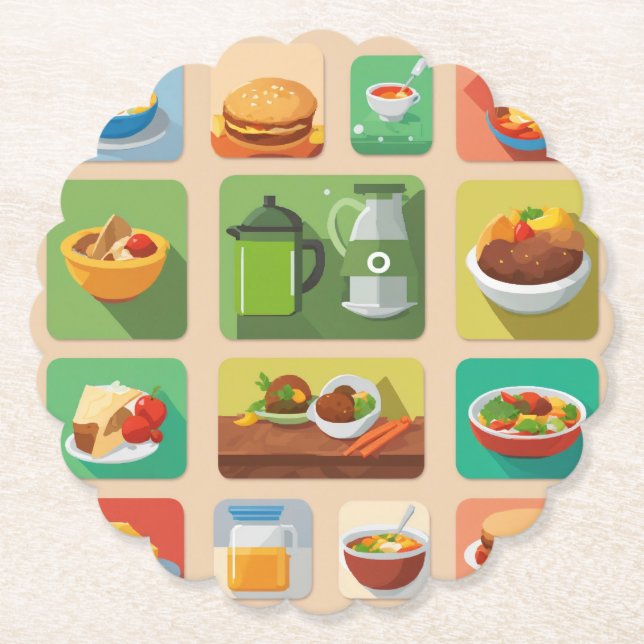 Porta-copo De Papel Porta copos (Frente)