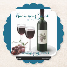 Porta copos Acrílica Vintage Inspiradora