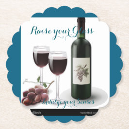 Porta-copo De Papel Porta copos Acrílica Vintage Inspiradora