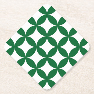 Porta-copo De Papel Porta copos de Diamante Green Shippo