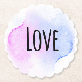 Porta-copo De Papel *~* PORTA COPOS DE INTENÇÃO - AMOR EMOTO DE Aquare