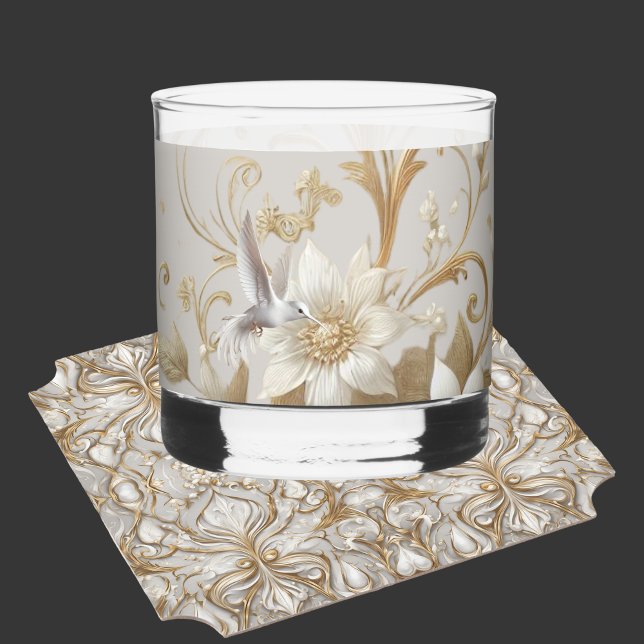 Porta-copo De Papel Porta copos de padrão elegante (Criador carregado)