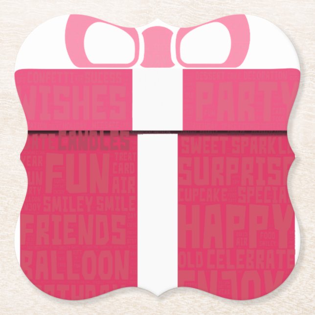 Porta-copo De Papel Porta copos de papel (Frente)