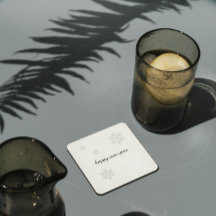 Porta copos de papel de ano novo