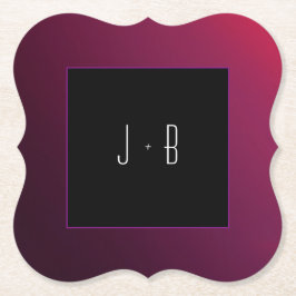 Porta-copo De Papel Porta copos de papel minimalista Berry