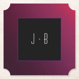 Porta-copo De Papel Porta copos de papel minimalista Berry