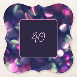 Porta-copo De Papel Porta copos de papel personalizável Berry Sparkle