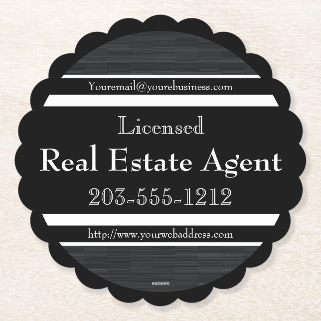 Porta-copo De Papel Porta copos de papel publicitário profissional - H (Frente)