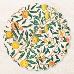 Porta-copo De Papel Porta copos DE PAPEL WILLIAM MORRIS AMARELO "POMEG