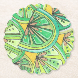 Porta-copo De Papel Porta copos Escalada de Green Limey