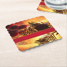 Porta-copo De Papel Portas copos de papel no horário de Natal