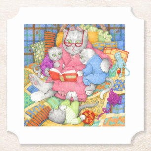 Porta-copo De Papel Portas copos de Tíquete de HISTÓRIA BEDTIME - Bran