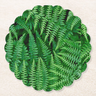 Porta-copo De Papel Portas copos Green Fern
