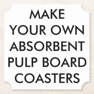 Porta-copo De Papel Portas copos personalizadas costume do absorvente