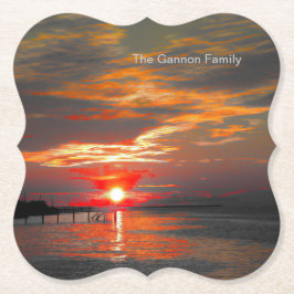 Porta-copo De Papel Portas copos Sunset Editadas e Coloridas