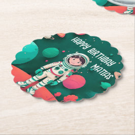 Porta-copo De Papel Posavasos cumpleaños personalizado