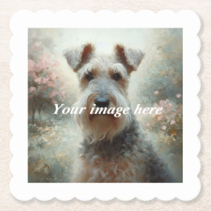 Porta-copo De Papel Pousa-copos de Papel com Foto Personalizada