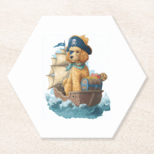 Porta-copo De Papel Póvulo Pirata � Cão Engraçado
