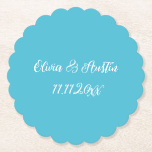 Porta-copo De Papel praia costeira de Aqua