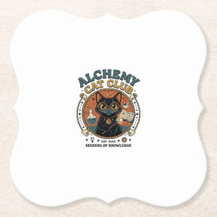 Porta-copo De Papel Presente de Gato de Alquimia Amante de Gatos - Clu