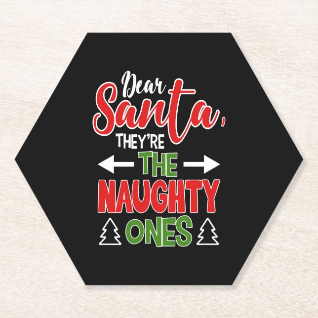 Porta-copo De Papel Presente de Natal Irmã Irmã Irmão (Frente)