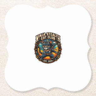 Porta-copo De Papel Presente para Mãe de Gato Ninja Furtivo - Ninja St