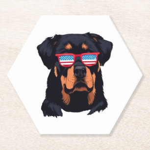 Porta-copo De Papel Presentes do Rottweiler