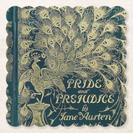 Porta-copo De Papel Pride and Prejudice Paper Coaster