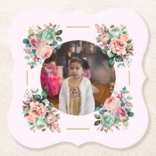 Porta-copo De Papel Princesa Garden Tea Party Birthday