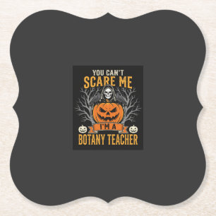 Porta-copo De Papel Professor de Botânica de Halloween Desenho de Abób
