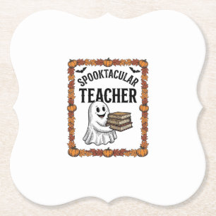 Porta-copo De Papel Professor de Halloween Espetacular Fantasmagórico