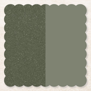 Porta-copo De Papel Protetor de papel verde de duas cores personalizáv
