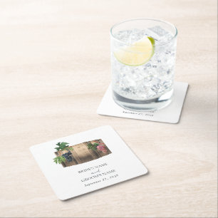 PORTA-COPO DE PAPEL QUADRADO 