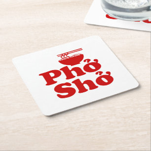 Porta-copo De Papel Quadrado ở do Phở