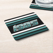 1985 - Teal de distribuição retrô