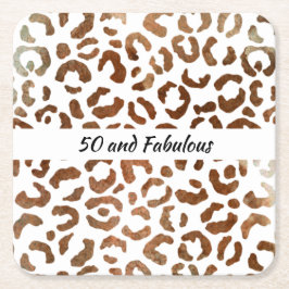 Porta-copo De Papel Quadrado 50 e fabuloso Abstrato Impressão de gatos grandes