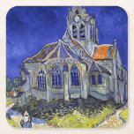 Porta-copo De Papel Quadrado A Igreja em Auvers, Van Gogh<br><div class="desc">Vincent Willem van Gogh (30 de março de 1853 - 29 de julho de 1890) foi um pintor holandês impressionista poste que se encontra entre as figuras mais famosas e influentes da história da arte ocidental. Em pouco mais de uma década, criou cerca de 2.100 trabalhos de arte, incluindo cerca...</div>