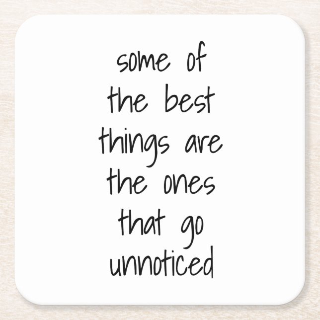 Porta-copo De Papel Quadrado A melhor Porta copos de papel (Frente)