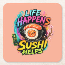 A vida acontece Sushi ajuda