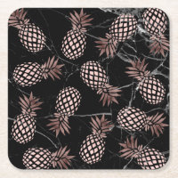 abacaxi-rosa-dourado-mármore-preto elegante