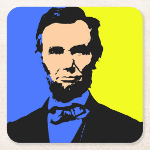 PORTA-COPO DE PAPEL QUADRADO ABE LINCOLN 2